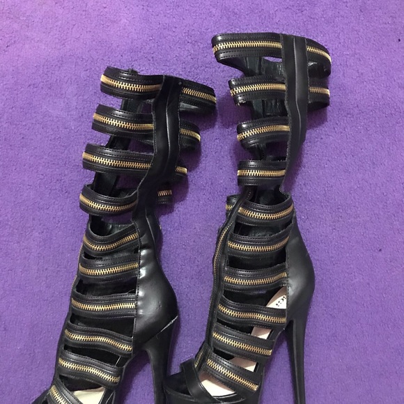 ZIGI girl Shoes Zigi Girl Gladiator Platform Heels Boots Poshmark